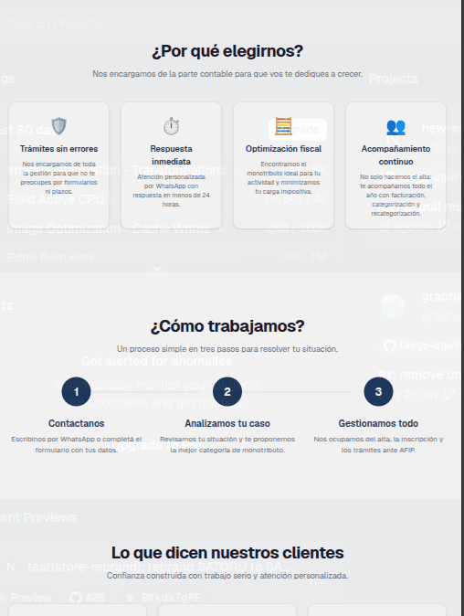 Estudio Contable testimonials